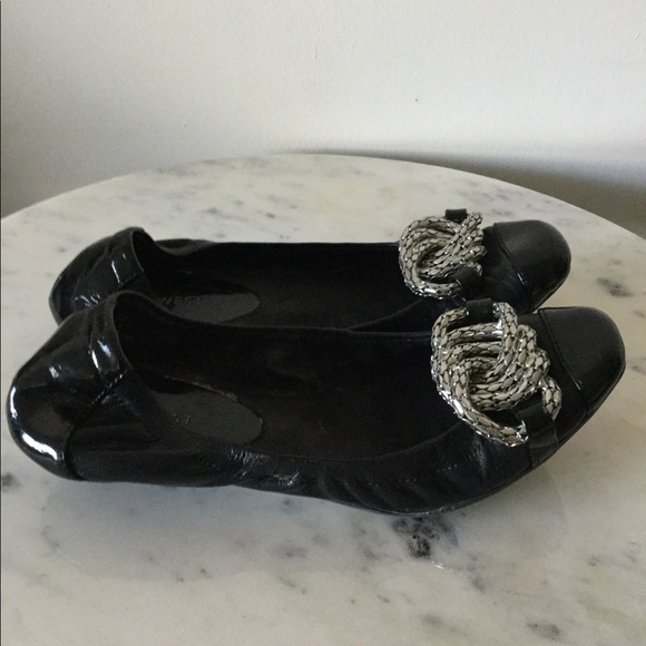 Nine West Leather Ballet Flats - Picture 3 of 4